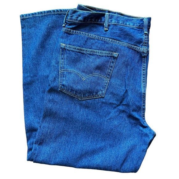 Levi’s 550 Men’s Jeans red‎ tag dark wash size 46 x 30 - Picture 2 of 7